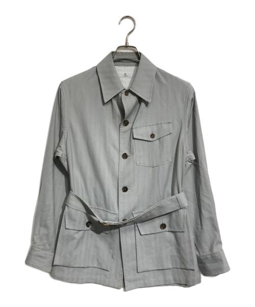 q retailor（キューリテーラー）q retailor (キューリテーラー) シャツジャケット グレー サイズ:表記なしの古着・服飾アイテム