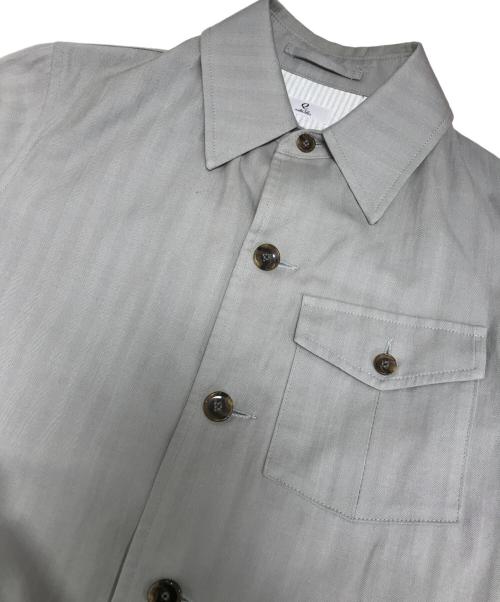 q retailor（キューリテーラー）q retailor (キューリテーラー) シャツジャケット グレー サイズ:表記なしの古着・服飾アイテム