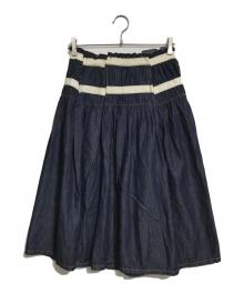 tricot COMME des GARCONS（トリココムデギャルソン）の古着「デニムスカート」｜インディゴ