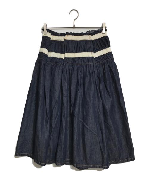 tricot COMME des GARCONS（トリココムデギャルソン）tricot COMME des GARCONS (トリココムデギャルソン) デニムスカート インディゴ サイズ:Mの古着・服飾アイテム