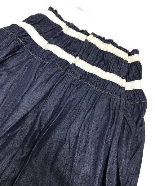 tricot COMME des GARCONS（トリココムデギャルソン）tricot COMME des GARCONS (トリココムデギャルソン) デニムスカート インディゴ サイズ:Mの古着・服飾アイテム