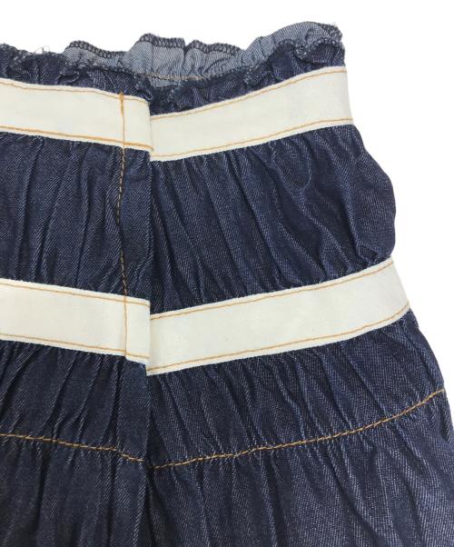 tricot COMME des GARCONS（トリココムデギャルソン）tricot COMME des GARCONS (トリココムデギャルソン) デニムスカート インディゴ サイズ:Mの古着・服飾アイテム