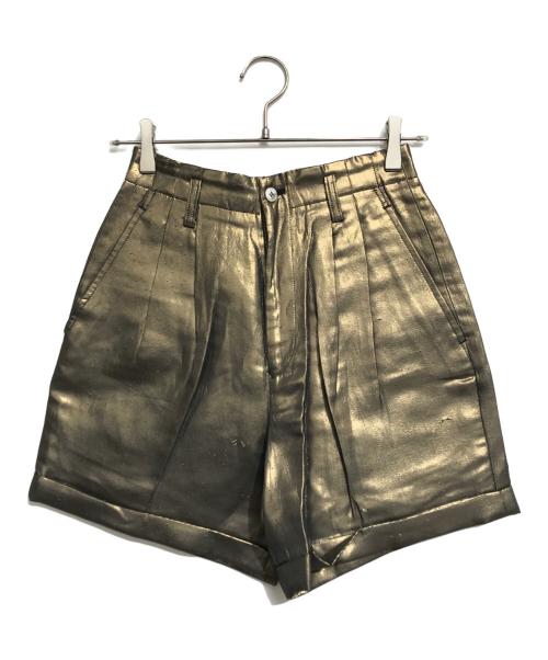 COMME des GARCONS NOIR（コムデギャルソン ノワール）COMME des GARCONS NOIR (コムデギャルソン ノワール) ハーフパンツ ゴールド サイズ:Sの古着・服飾アイテム