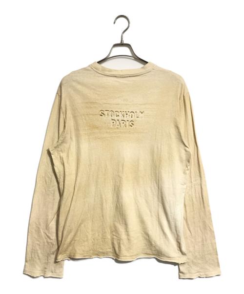 Acne studios（アクネ ストゥディオズ）Acne studios (アクネ ストゥディオズ) ロングスリーブカットソー ベージュ サイズ:メンズSレディースMの古着・服飾アイテム