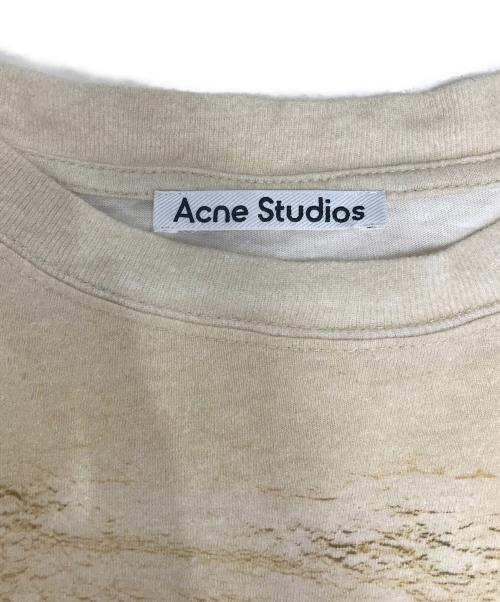 Acne studios（アクネ ストゥディオズ）Acne studios (アクネ ストゥディオズ) ロングスリーブカットソー ベージュ サイズ:メンズSレディースMの古着・服飾アイテム