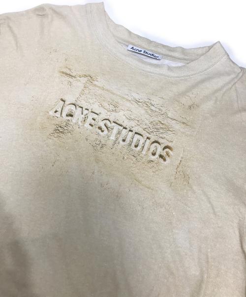 Acne studios（アクネ ストゥディオズ）Acne studios (アクネ ストゥディオズ) ロングスリーブカットソー ベージュ サイズ:メンズSレディースMの古着・服飾アイテム