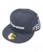 SUPREME×New Eraシュプリーム×ニューエラ）の古着「キャップ」｜ネイビー