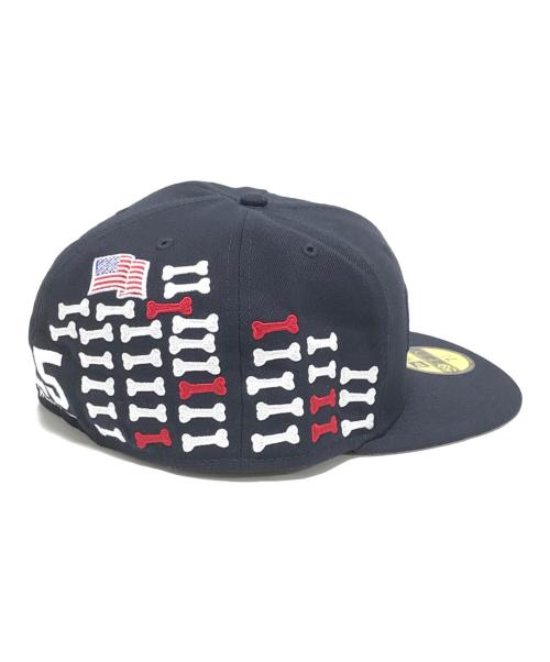 SUPREME（シュプリーム）SUPREME (シュプリーム) New Era (ニューエラ) キャップ ネイビー サイズ:7 5/8　60.6cmの古着・服飾アイテム