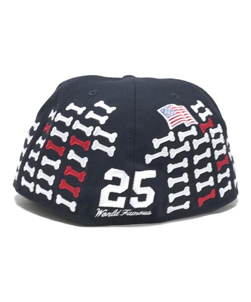 SUPREME（シュプリーム）SUPREME (シュプリーム) New Era (ニューエラ) キャップ ネイビー サイズ:7 5/8　60.6cmの古着・服飾アイテム