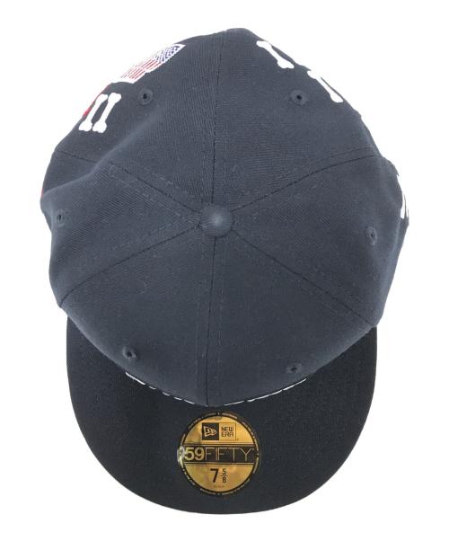 SUPREME（シュプリーム）SUPREME (シュプリーム) New Era (ニューエラ) キャップ ネイビー サイズ:7 5/8　60.6cmの古着・服飾アイテム