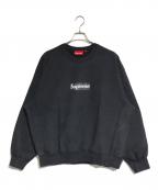 SUPREMEシュプリーム）の古着「ボックスロゴスウェット」｜ブラック