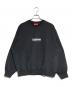 SUPREME（シュプリーム）の古着「ボックスロゴスウェット」｜ブラック