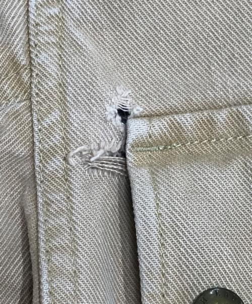POLO RALPH LAUREN（ポロ・ラルフローレン）POLO RALPH LAUREN (ポロ・ラルフローレン) ダック地マルチポケットパラトルーパージャケット ベージュ サイズ:Lの古着・服飾アイテム