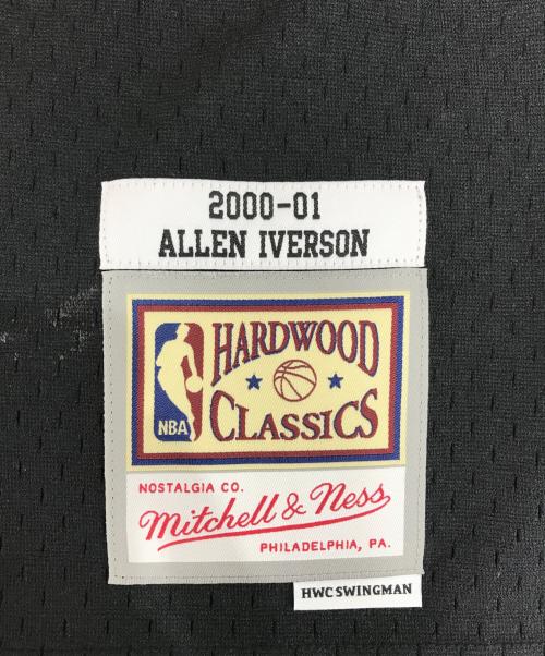 MITCHELL & NESS（ミッチェルアンドネス）MITCHELL & NESS (ミッチェルアンドネス) ゲームシャツ ブラック サイズ:Lの古着・服飾アイテム