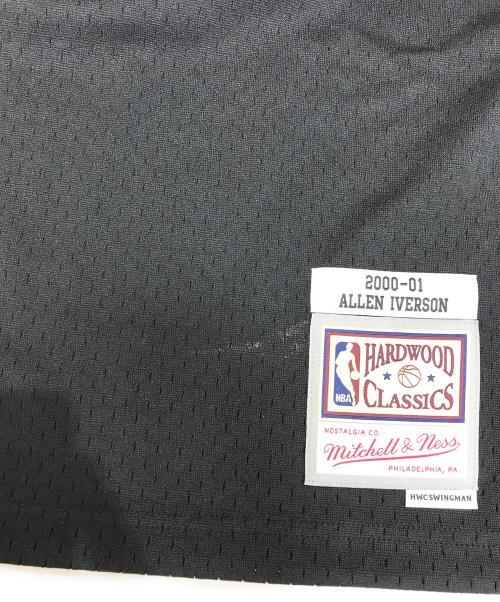 MITCHELL & NESS（ミッチェルアンドネス）MITCHELL & NESS (ミッチェルアンドネス) ゲームシャツ ブラック サイズ:Lの古着・服飾アイテム