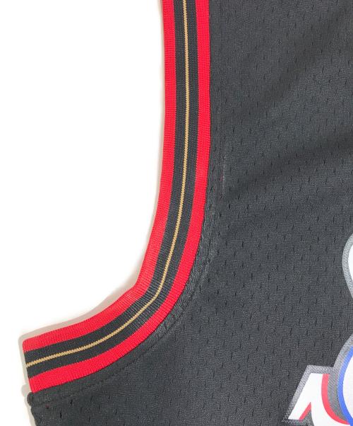 MITCHELL & NESS（ミッチェルアンドネス）MITCHELL & NESS (ミッチェルアンドネス) ゲームシャツ ブラック サイズ:Lの古着・服飾アイテム