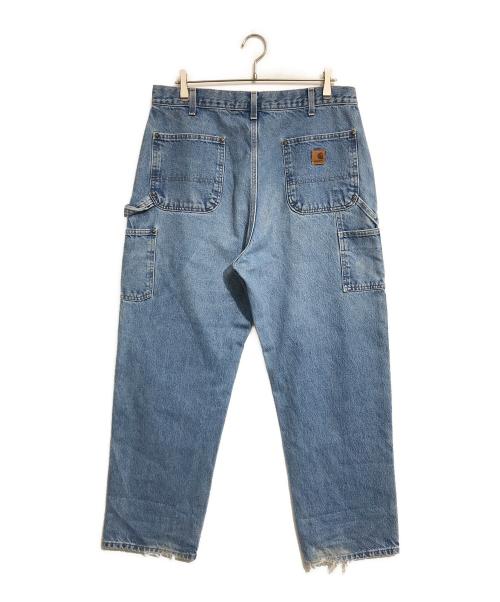 CarHartt（カーハート）CarHartt (カーハート) ダブルニーデニムペインターパンツ インディゴ サイズ:表記なしの古着・服飾アイテム