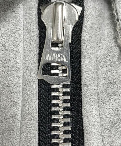 eYe COMME des GARCONS JUNYAWATANABE MAN（アイ コム デ ギャルソン ジュンヤ ワタナベ マン）eYe COMME des GARCONS JUNYAWATANABE MAN (アイ コム デ ギャルソン ジュンヤ ワタナベ マン) スリーブ切替ムートンジャケット グレー サイズ:XSの古着・服飾アイテム