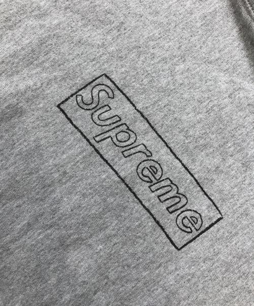 SUPREME（シュプリーム）SUPREME (シュプリーム) KAWS (カウズ) パーカー グレー サイズ:XLの古着・服飾アイテム