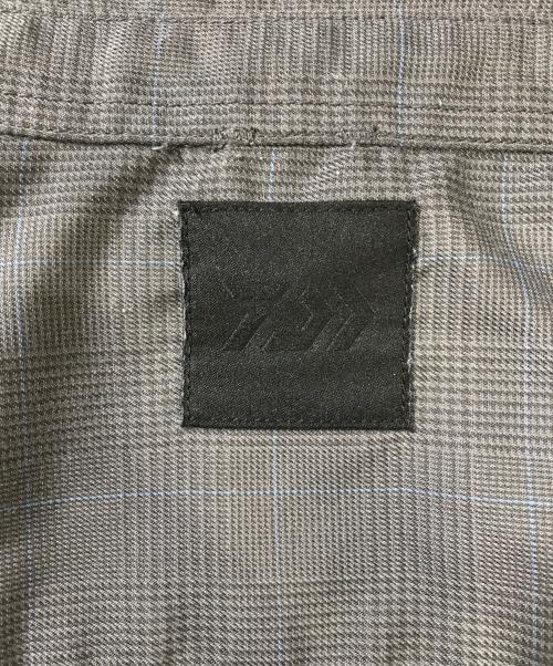 DAIWA（ダイワ）DAIWA (ダイワ) TECH REGULAR COLLAR SHIRT L/S GLEN CHECK ブラック サイズ:Mの古着・服飾アイテム