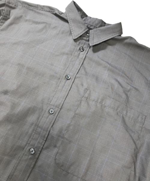 DAIWA（ダイワ）DAIWA (ダイワ) TECH REGULAR COLLAR SHIRT L/S GLEN CHECK ブラック サイズ:Mの古着・服飾アイテム