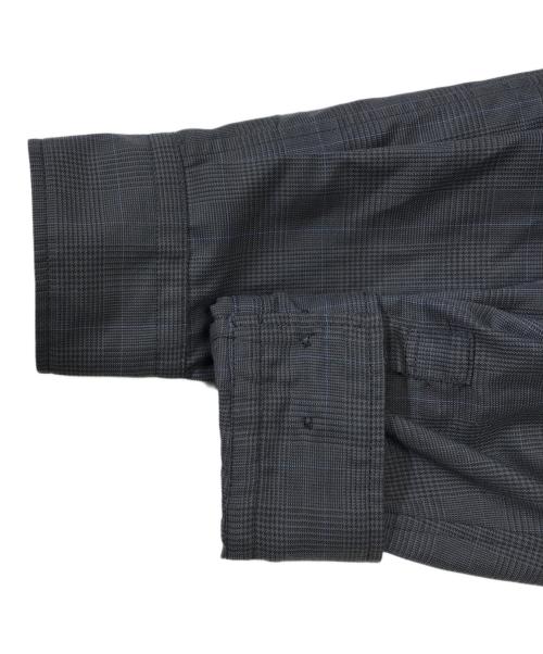 DAIWA（ダイワ）DAIWA (ダイワ) TECH REGULAR COLLAR SHIRT L/S GLEN CHECK ブラック サイズ:Mの古着・服飾アイテム