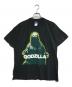 キャラクターTシャツ（キャラクターTシャツ）の古着「90s Godzilla(ゴジラ) キャラクターTシャツ」｜ブラック