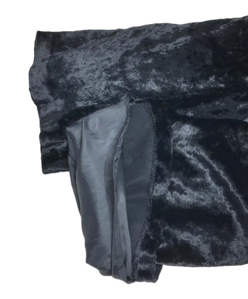 ZUCCA（ズッカ）ZUCCA (ズッカ) ベロアホックジャケット ブラック サイズ:Mの古着・服飾アイテム