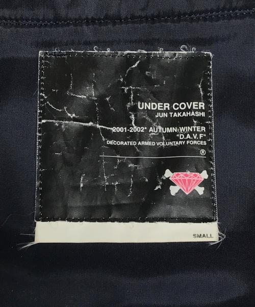 UNDERCOVER（アンダーカバー）UNDERCOVER (アンダーカバー) ウールジャケット ネイビー サイズ:Sの古着・服飾アイテム