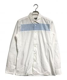 RAF SIMONS（ラフシモンズ）の古着「切替シャツ」｜ホワイト