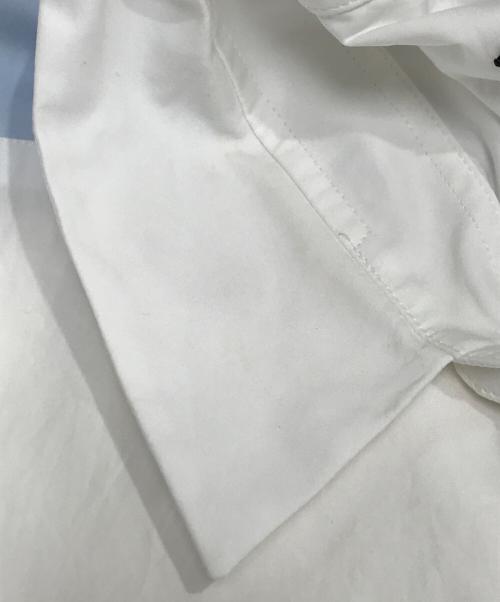 RAF SIMONS（ラフシモンズ）RAF SIMONS (ラフシモンズ) 切替シャツ ホワイト サイズ:46の古着・服飾アイテム