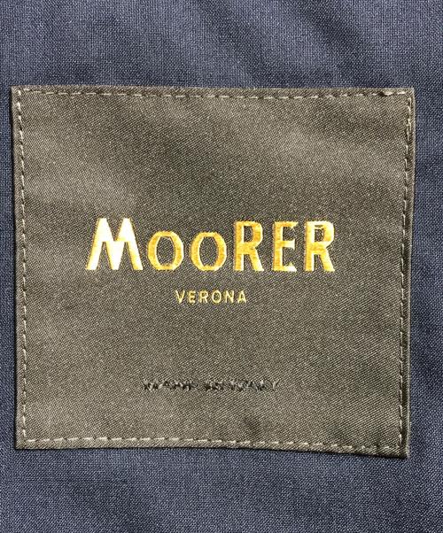 MOORER（ムーレー）MOORER (ムーレー) ウールシルクステンカラーコート ネイビー サイズ:50の古着・服飾アイテム