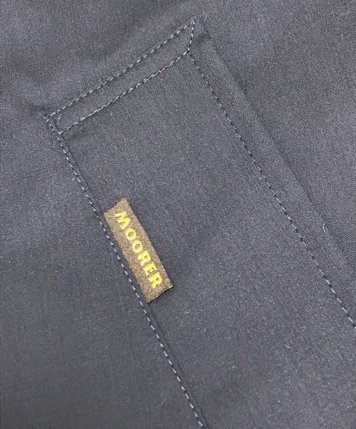 MOORER（ムーレー）MOORER (ムーレー) ウールシルクステンカラーコート ネイビー サイズ:50の古着・服飾アイテム