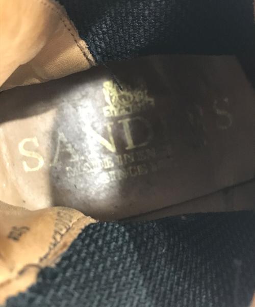 SANDERS（サンダース）SANDERS (サンダース) スエードサイドゴアシューズ ネイビー サイズ:7の古着・服飾アイテム