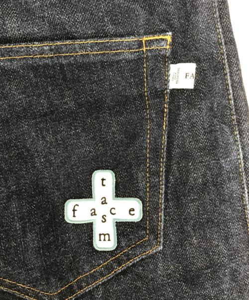 FACETASM（ファセッタズム）FACETASM (ファセッタズム) BELTED BIG HEART DENIM インディゴ サイズ:3の古着・服飾アイテム