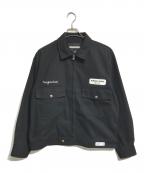 NEIGHBORHOODネイバーフッド）の古着「ZIP WORK JACKET」｜ブラック