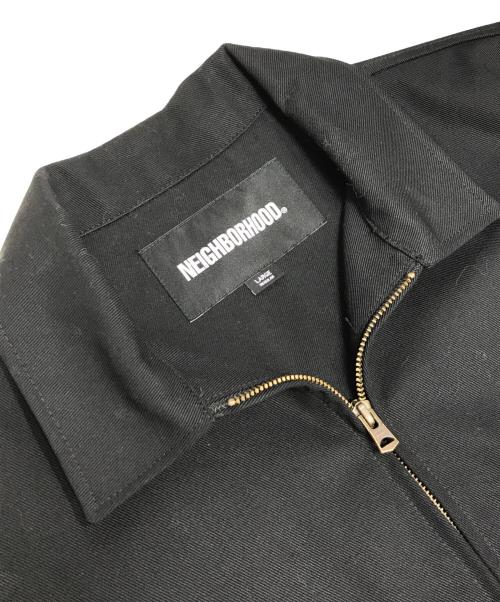 NEIGHBORHOOD（ネイバーフッド）NEIGHBORHOOD (ネイバーフッド) ZIP WORK JACKET ブラック サイズ:Lの古着・服飾アイテム