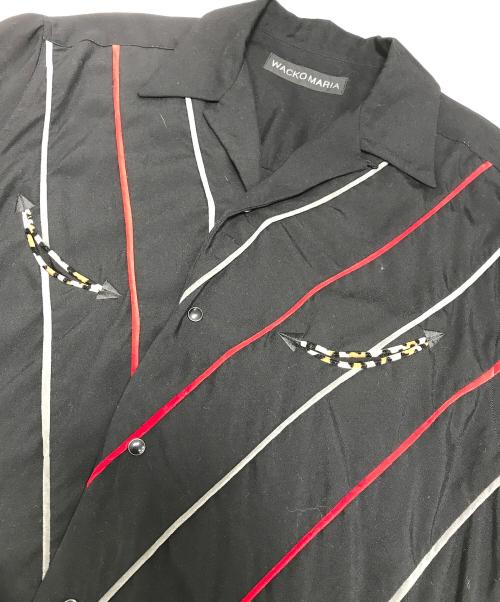 WACKO MARIA（ワコマリア）WACKO MARIA (ワコマリア) WESTERN SHIRT ブラック サイズ:Mの古着・服飾アイテム
