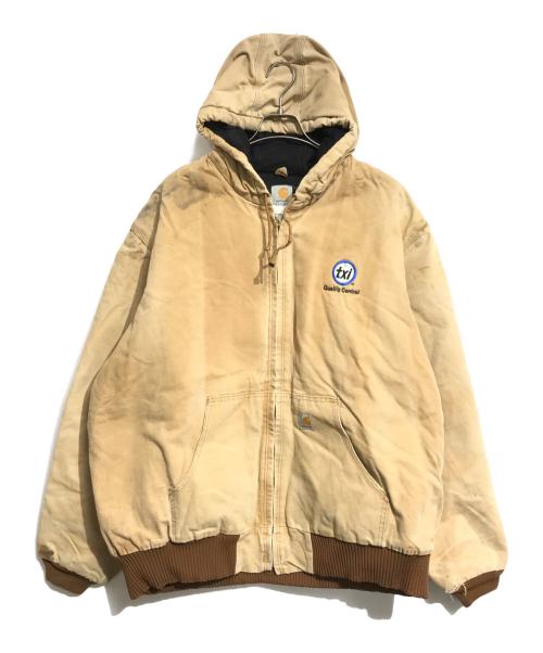 CarHartt（カーハート）CarHartt (カーハート) アクティブパーカー ブラウン サイズ:2XLの古着・服飾アイテム
