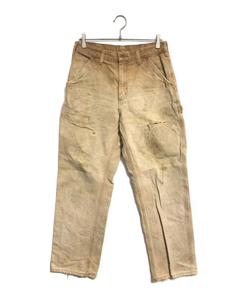 CarHartt（カーハート）CarHartt (カーハート) ダック地ペインターパンツ ブラウン サイズ:32×32の古着・服飾アイテム