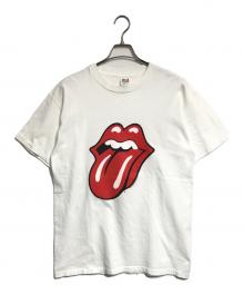 バンドTシャツ（バンドTシャツ）の古着「90s The Rolling Stones(ローリングストーンズ) バンドTシャツ」｜ホワイト