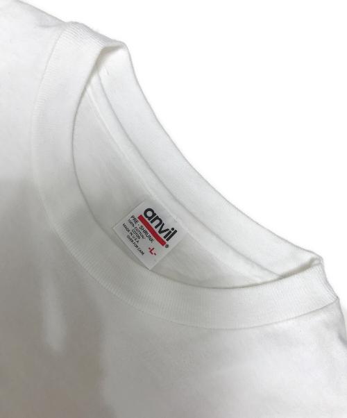 バンドTシャツ（バンドTシャツ）バンドTシャツ (バンドTシャツ) 90s The Rolling Stones(ローリングストーンズ) バンドTシャツ ホワイト サイズ:Lの古着・服飾アイテム