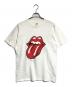 バンドTシャツ（バンドTシャツ）の古着「90s The Rolling Stones(ローリングストーンズ) バンドTシャツ」｜ホワイト