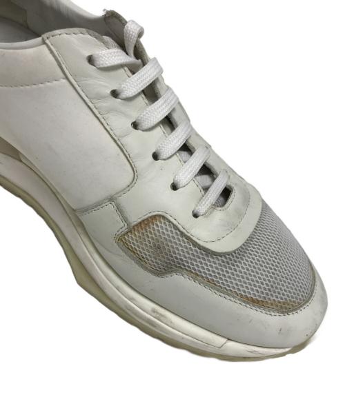 Salvatore Ferragamo（サルヴァトーレ フェラガモ）Salvatore Ferragamo (サルヴァトーレ フェラガモ) ダッドスニーカー ホワイト サイズ:7 1/2の古着・服飾アイテム
