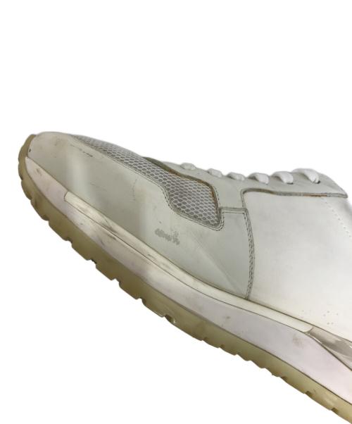Salvatore Ferragamo（サルヴァトーレ フェラガモ）Salvatore Ferragamo (サルヴァトーレ フェラガモ) ダッドスニーカー ホワイト サイズ:7 1/2の古着・服飾アイテム