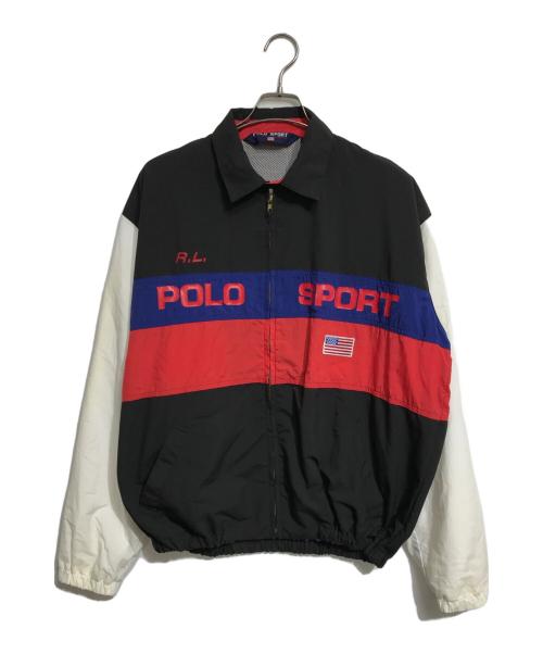POLO SPORT（ポロスポーツ）POLO SPORT (ポロスポーツ) スイングトップ マルチカラー サイズ:Lの古着・服飾アイテム