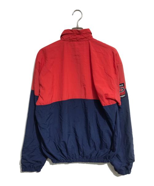 POLO SPORT（ポロスポーツ）POLO SPORT (ポロスポーツ) スイングトップ レッド×ネイビー サイズ:Lの古着・服飾アイテム
