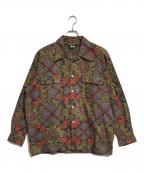 stussyステューシー）の古着「オープンカラー総柄シャツ」｜マルチカラー