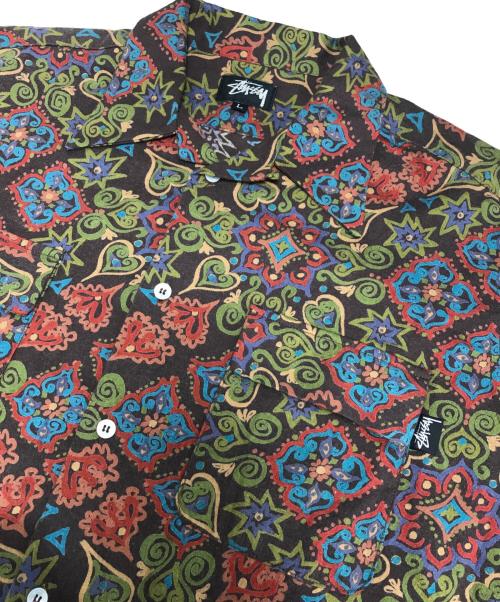 stussy（ステューシー）stussy (ステューシー) オープンカラー総柄シャツ マルチカラー サイズ:L 未使用品の古着・服飾アイテム