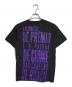 Premium Label (プレミアム レーベル) プリントTシャツ ブラック サイズ:S：15000円